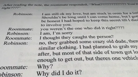 Exclusive Text Thread Between Conservative Commentator Accused and Co-resident