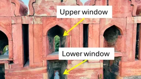 The capital's toxic air is changing the iconic Red Fort dark, research indicates